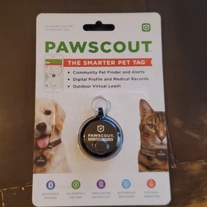 NEW Pawscout Smart Tag for pets-   NEW WITH TAGS